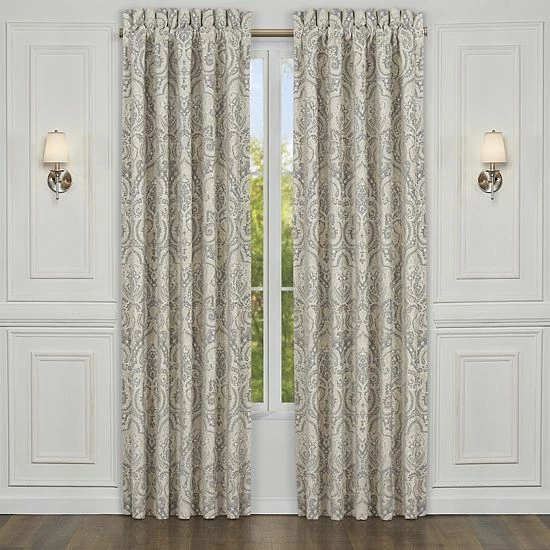 Five Queens Court Angelo Spa 84" Set Of 2 Window Curtain Panels 3 Five Queens Court Angelo Spa 84" Set Of 2 Window Curtain Panels