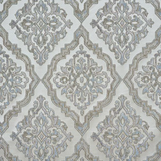 Five Queens Court Tammy Silver 84" Set Of 2 Window Curtain Panels 5 Five Queens Court Tammy Silver 84" Set Of 2 Window Curtain Panels - Image 3