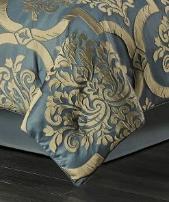 Five Queens Court Carla Azure 4-piece Comforter Set 9 Five Queens Court Carla Azure 4-piece Comforter Set -J. Queen New York shop unnamed file 887