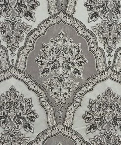 Five Queens Court Silverstone Silver 2-pack Window Curtain Set -J. Queen New York shop unnamed file 918