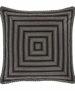 Five Queens Court Bristol Indigo Euro Sham