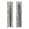 Five Queens Court Lafayette Silver 2-pack Window Curtain Set -J. Queen New York shop unnamed file 941