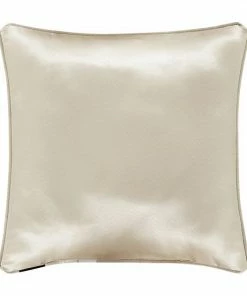 Five Queens Court Baltimore Ivory 18" Square Decorative Throw Pillow -J. Queen New York shop unnamed file 972